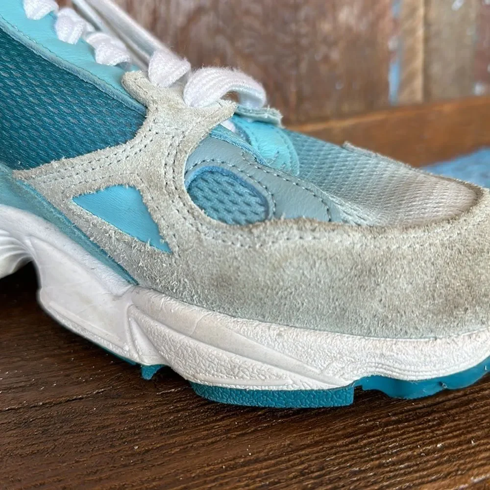 Adidas Women's Blue Falcon Chunky 90s Inspired Suede Sneakers Size 8 - Picture 11 of 13